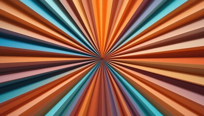 Poster - Dynamic color burst abstract design digital art vibrant environment centered view visual impact