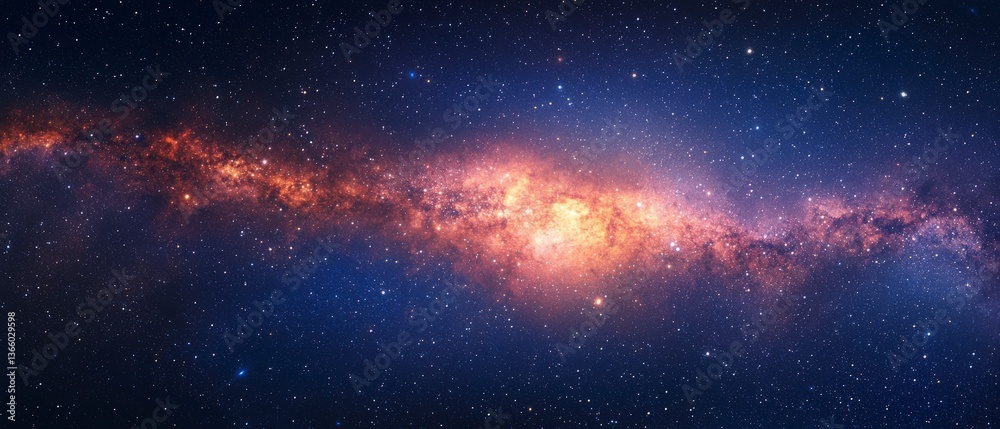 High-resolution Long Exposure Panorama of the Milky Way Galaxy with ...