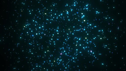 Wall Mural - glowing particles dynamically align to form a futuristic map of jordan. the animation features rotat