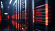 © Muhammad - Industrial steel container holds ASIC bitcoin mining equipment in datacenter setting. Concept Datacenter, ASIC Miners, Industrial Steel Container, Bitcoin Mining, Technology .