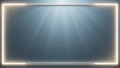 Poster - Dynamic light rays illuminate an abstract space scene digital art modern design futuristic environment aerial perspective conceptual visualization