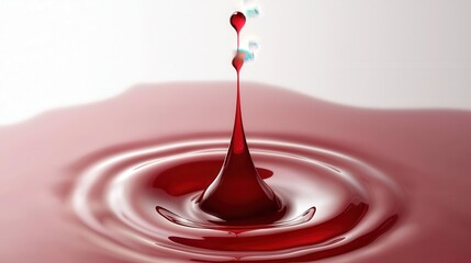 Water drop computer wallpaper abstract liquid poster web page PPT background.