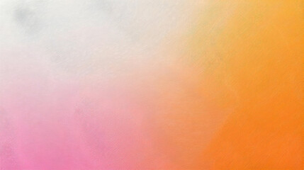 Poster - Soft Gradient Background in Light White and Orange Tones