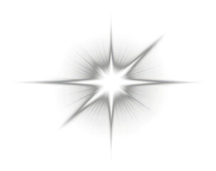 Wall Mural - png an isolated blink light effect background lighting flare.
