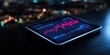 © CreativeSeven  - Digital Analysis of Economic Recovery Trends, Exploring Financial Data Visualization on a Modern Tablet Display