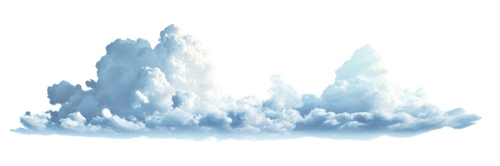 Wall Mural - png smooth blue cold clouds nature sky photography.