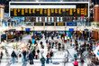 © william87 - Passengers walking in London liverpool street station concourse