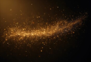 Poster - Soft Golden Lighting with Hazy Warm Glow Effect Illustration