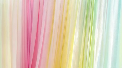 Poster - Colorful draping fabric creates a serene and vibrant atmosphere in an art studio setting