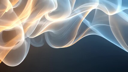 Aufkleber - colorful smoke patterns swirl gracefully in an artistic display