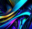 © LIUBOMYR - abstract wave Gradient purple color gradient background abstract design modern,generative ai