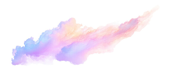 Wall Mural - png pastel cloud sky outdoors.