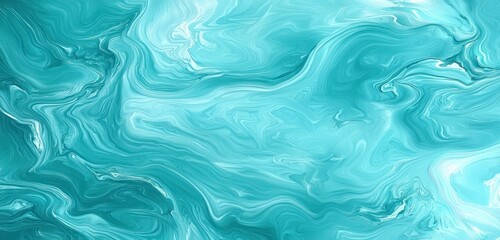Wall Mural - abstract turquoise gradient with a soft blurred texture, ideal for clean and elegant graphic design.