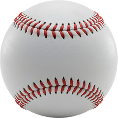 Fototapete - baseball ball isolated on white