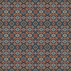   Aztec pattern for textile design 