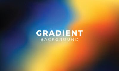 Poster - abstract modern gradient colorful with mesh texture blurred banner template background