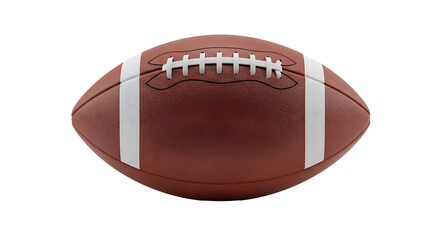 Fototapete - american football isolated on white