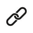 © ikkiae01 - web link Sign icon in black color Illustration ,black chain link symbol and clipart on white background