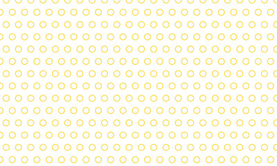 Poster - abstract yellow outline polka dot pattern suitable for banner, poster.