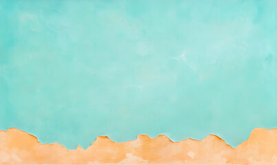Poster - Vintage Textured Wall in Muted Tones Evoking Nostalgic Feelings
