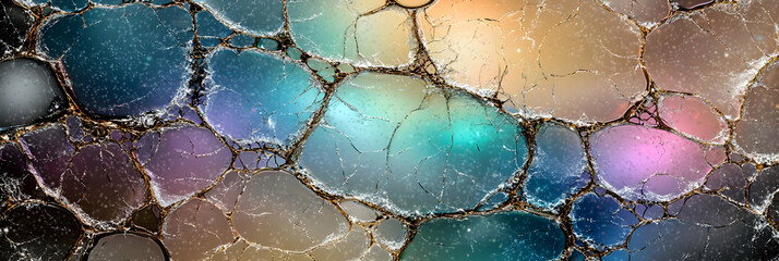 Poster - Abstract Colorful Stone Mosaic Pattern Background