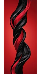 Poster - Intricate spiral design displaying a unique pattern in a visually striking and artistic manner