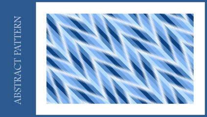 Fototapete - Abstract pattern with zigzag shape. Repeating abstract background.
