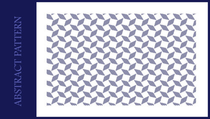 Fototapete - Abstract Pattern wave shape lines, curves, brush strokes with repeating patterns. Abstract background, graphic resource, design.