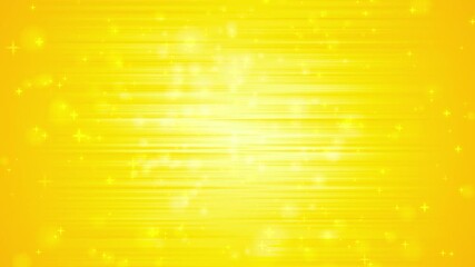 Wall Mural - A blurry loopable gold background with floating twinkling stars
