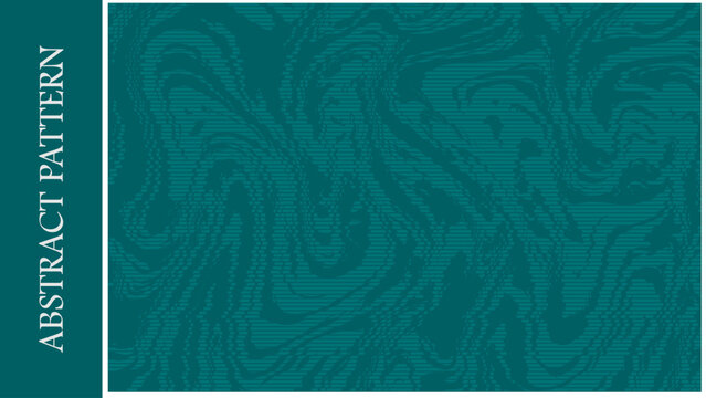 Abstract Pattern with curved shapes, waves, irregular lines. Abstract brush background, graphic resources, design.