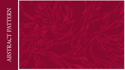 Fototapete - Background, abstract pattern with curves and sharp