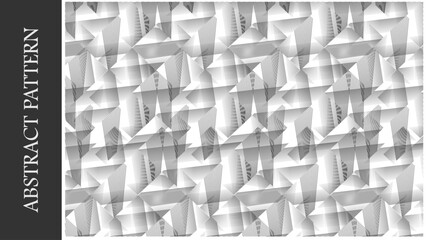 Fototapete - Abstract Pattern wave shape lines, curves, brush strokes with repeating patterns. Abstract background, graphic resource, design.