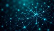 © Tatsiana - Glowing network of interconnected neurons emits a blue light against a dark background. Neural connections, neuroscience, AI, and data technology
