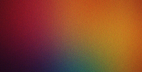 Poster - blur soft effect in yellow pink cyan tones with texture, grainy, decorative style