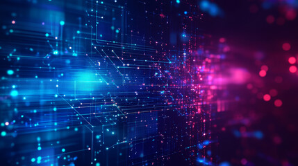 new future technology concept abstract background for business solution