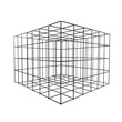 © sameera - 3D Grid Shape Illustration Isolated on Transparent Background