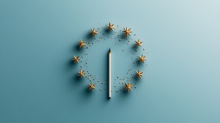 Poster - Abstract circular pattern minimalist design