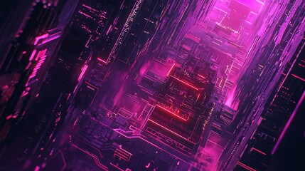 Poster - The future of data protection backgrounds is being defined by cybersecurity innovations, showcased through a generative AI illustration