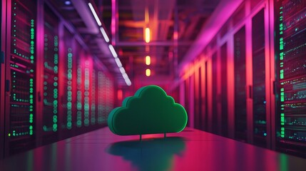 Poster - the incorporation of green energy icons and data centers in cloud computing yields numerous environm