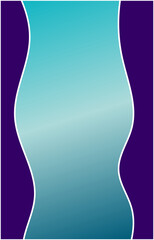 Leinwandbilder - Vector shiny gradient collection for border, frame, ribbon, label design