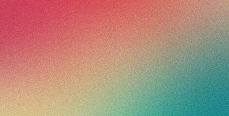 Sticker - purple peach cyan gradient background featuring noise and abstract with effect, grainy, artistic sty