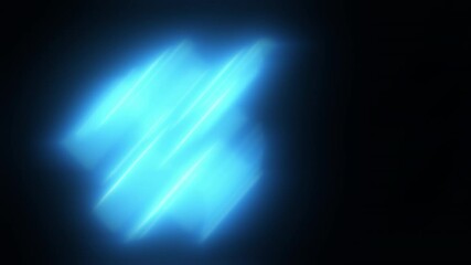 Poster - Cross shape Glitched. Computer generated 3d render