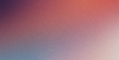 Canvas Print - blue purple pink gradient background featuring texture and with noise effect blur, grainy, digital s