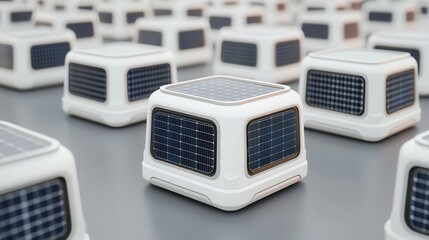 Solar Energy Solutions for Sustainable Future with Innovative Miniature Solar Panels Array
