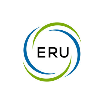 ERU  creative minimalist letter logo.