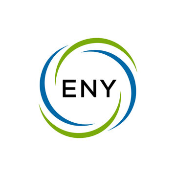 ENY creative minimalist letter logo.