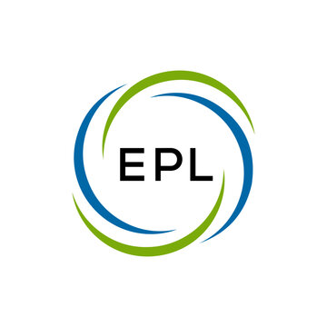 EPL creative minimalist letter logo.