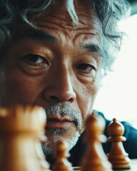 Aufkleber - Intergenerational Wisdom Mindful Chess Mentorship in Modern Learning - Emotional Intelligence and Strategic Skill Development for Holistic Education