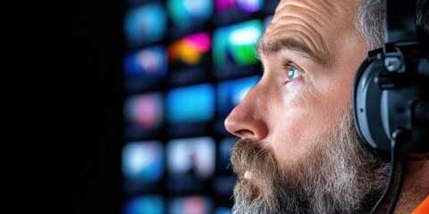 Poster - AI-Powered Media Insights Immersive Broadcast Analytics for Next-Gen Content Strategy - Cutting-Edge Data Visualization with Mature Professional Expertise