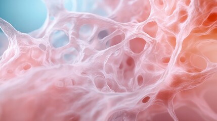 Poster - An intricate visualization of a delicate structure that resembles biomass, focusing on its unique textures and translucent qualities, inviting reflection on organic forms.